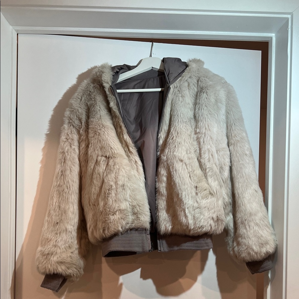 American Eagle reversible bomber jacket